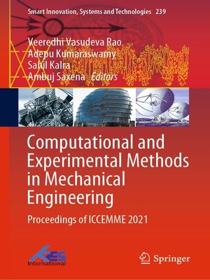 cover image of Computational and Experimental Methods in Mechanical Engineering